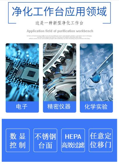 凈化工作臺應用領域